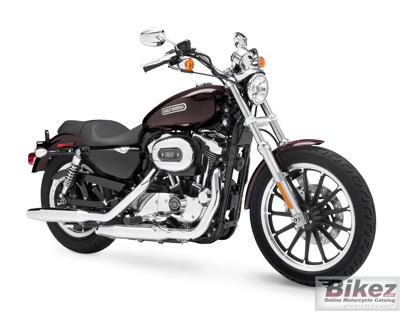 Big Harley-Davidson xl 1200l sportster 1200 low picture and wallpaper from Bikez.com